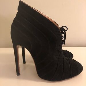 Alaia Suade Ankle Boots Size 37
